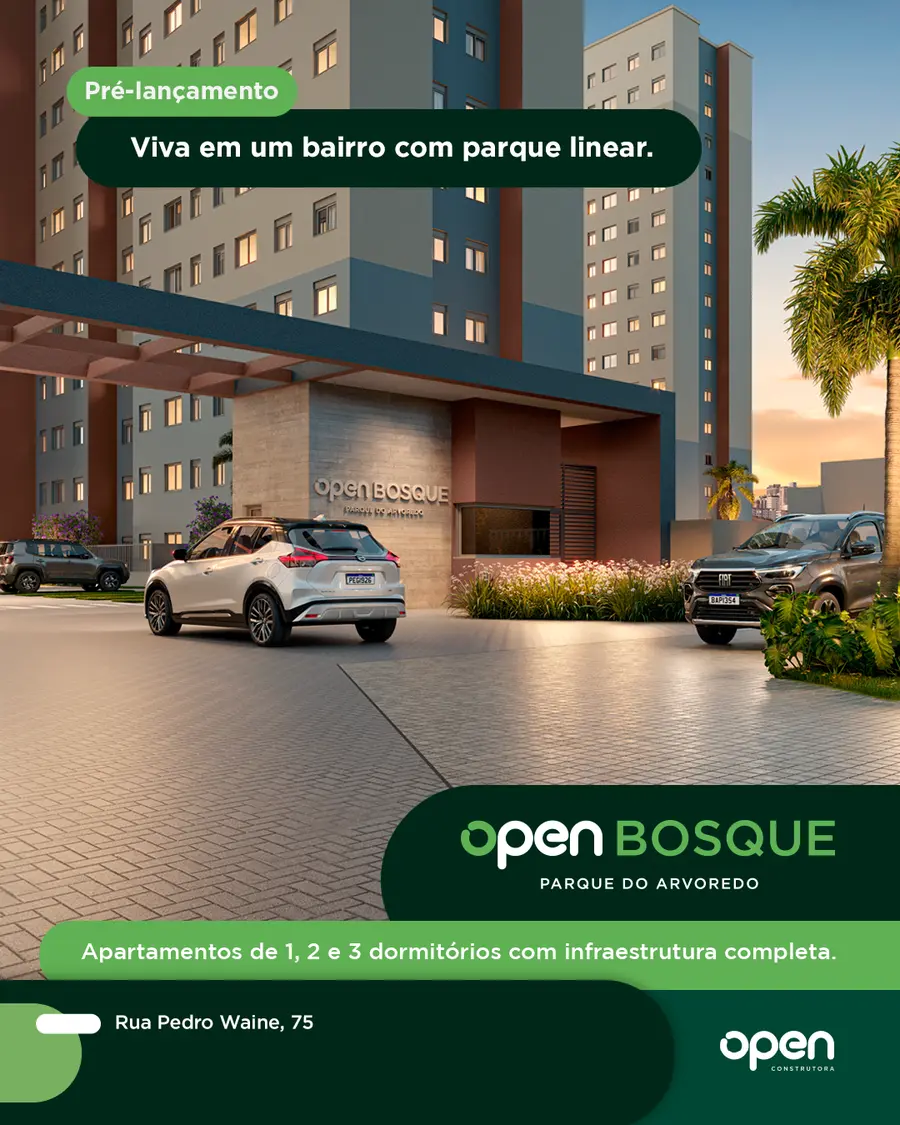 Guarita e entrada do Open Bosque